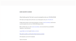 Desktop Screenshot of lxnavigation.de